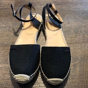 Gently used LONGCHAMP espadrilles flats, size 38.